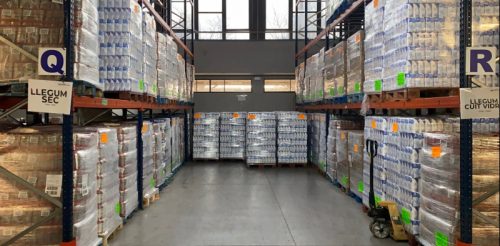 Los Bancos de los Alimentos ya han gestionado 1,4 millones de kilos de alimentos, durante los meses de diciembre y enero, provenientes de la campaña del Gran Recapte